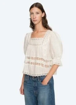 Sea New YorkNy Haven Blouse - Cream