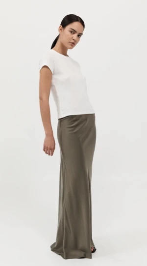 St. AgniST. AGNI BIAS SLIP SKIRT - KELP 5 St. AgniST. AGNI BIAS SLIP SKIRT - KELP - Image 3