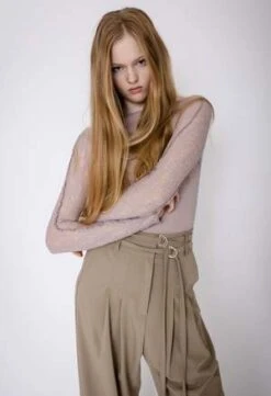 NKCSaylor Lace Top - Mauve