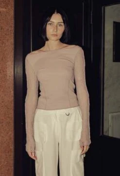 NKCSaylor Lace Top - Mauve -Drape Hut Sales Store Saylor Lace Top in Mauve 20231101110009 2