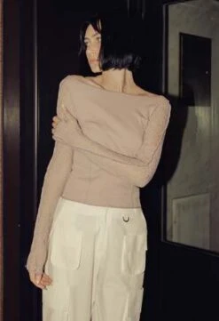 NKCSaylor Lace Top - Mauve -Drape Hut Sales Store Saylor Lace Top in Mauve 20231101110009