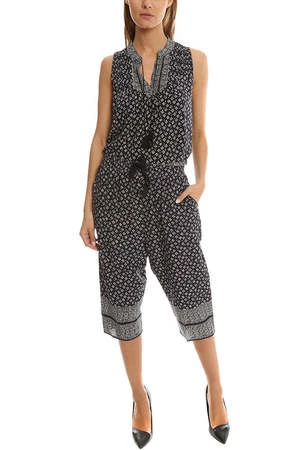 Sea New YorkSea Drop Rise Persian Silk Pant - Navy 3 Sea New YorkSea Drop Rise Persian Silk Pant - Navy