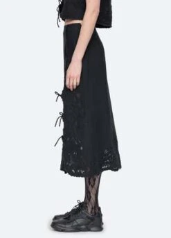 Sea New YorkBaylin Skirt - Black -Drape Hut Sales Store Sea NY Baylin Skirt Black 20230728192603