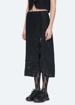 Sea New YorkBaylin Skirt - Black -Drape Hut Sales Store Sea NY Baylin Skirt Black 20230728192604