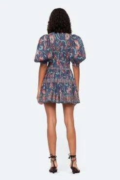 Sea New YorkRory Puff Sleeve Dress - Rose Multi -Drape Hut Sales Store Sea NY Rory Puff Sleeve Dress Rose Multi 20230930231458