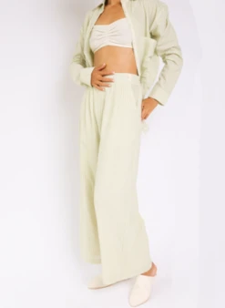 Seek CollectiveNovel Pants - Matcha Stripe