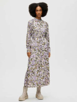 SelectedFemme Katrin Dress - Sandshell