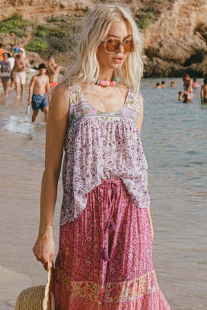 SPELL & THE GYPSY COLLECTIVESienna Cami - Lilac 3 SPELL & THE GYPSY COLLECTIVESienna Cami - Lilac