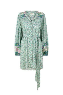 SPELL & THE GYPSY COLLECTIVESienna Tunic Dress - Jade -Drape Hut Sales Store Sienna Tunic Dress 20231018024154 2