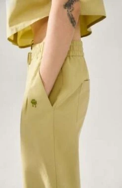 Silk LaundryCotton Silk Slouch Pants - Sage 15 Silk LaundryCotton Silk Slouch Pants - Sage -Drape Hut Sales Store Silk Laundry Cotton Silk Slouch Pants Sage 20220822144047 2