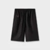 Silk LaundryYak Blend Basketball Shorts - Black Marle