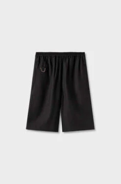 Silk LaundryYak Blend Basketball Shorts - Black Marle