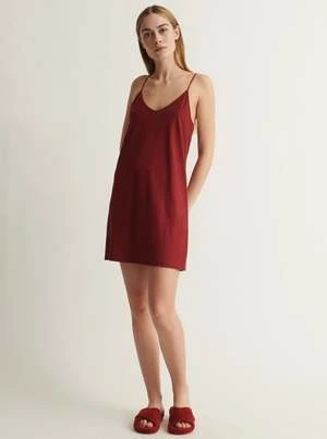 SkinOrganic Cotton Sexy Slip - Deep Red 3 SkinOrganic Cotton Sexy Slip - Deep Red
