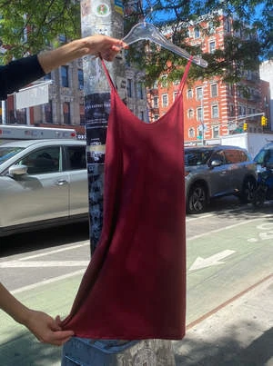 SkinOrganic Cotton Sexy Slip - Deep Red 4 SkinOrganic Cotton Sexy Slip - Deep Red - Image 2