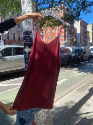 SkinOrganic Cotton Sexy Slip - Deep Red 5 SkinOrganic Cotton Sexy Slip - Deep Red - Image 3