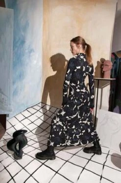 Untitled In MotionMorpha Speculus Dress - Moonflower -Drape Hut Sales Store Speculus Dress Moonflower 20220921192157 2