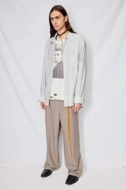 AssemblyRayon Classic Shirt - Stripe -Drape Hut Sales Store Stripe Rayon Classic Shirt 20230915213136 2