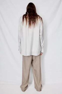 AssemblyRayon Classic Shirt - Stripe -Drape Hut Sales Store Stripe Rayon Classic Shirt 20230915213137