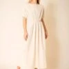 NKCTaos Midi Dress - Oat -Drape Hut Sales Store Taos Midi Dress In Oat 20231101110913