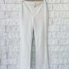 VINCETapered Leg Trouser - White