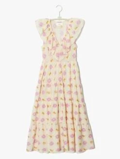 XirenaTatiana Dress - Lilac Ikat
