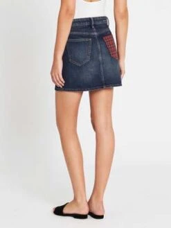 Current ElliottThe 5 Pocket Mini Skirt - Becker C -Drape Hut Sales Store The 5 Pocket Mini Skirt 20220212032722 1