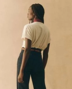 The Great.The Boxy Crew W/ Snowdrift Graphic - Washed White -Drape Hut Sales Store The Great The Boxy Crew w Snowdrift Graphic Washed White 20231026015723