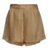 AnemosThe High Waist Short Short Linen Cupro - Sandstone