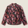 TrovataLily Blouse - Carnation Print -Drape Hut Sales Store Trovata Lily Blouse in Carnation Print 20231013203043