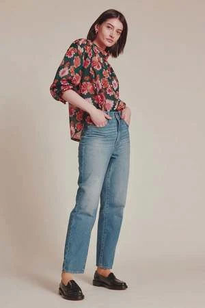 TrovataLily Blouse - Carnation Print 5 TrovataLily Blouse - Carnation Print - Image 3