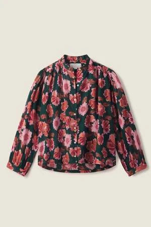 TrovataLily Blouse - Carnation Print 3 TrovataLily Blouse - Carnation Print