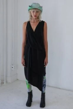 KkCoTwist Dress - Black