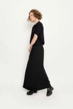 UMA | Raquel DavidowiczLong Jersey Skirt With Drawstring - Monkey -Drape Hut Sales Store UMA Raquel Davidowicz Long Jersey Skirt With Drawstring Monkey 20220315172658 1