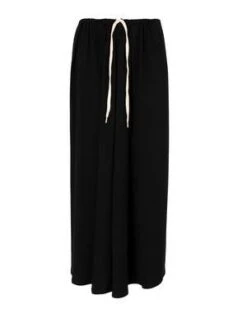UMA | Raquel DavidowiczLong Jersey Skirt With Drawstring - Monkey -Drape Hut Sales Store UMA Raquel Davidowicz Long Jersey Skirt With Drawstring Monkey 20220315172700