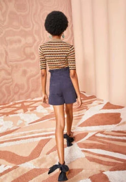 Ulla JohnsonAbri Shorts - Midnight -Drape Hut Sales Store Ulla Johnson Abri Shorts Midnight 20230608225456