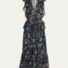 Ulla JohnsonAdrienne Dress - Black Iris