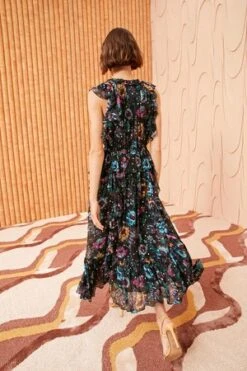 Ulla JohnsonAdrienne Dress - Black Iris -Drape Hut Sales Store Ulla Johnson Adrienne Dress Black Iris 20231101064300