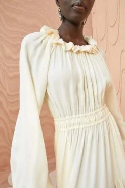 Ulla JohnsonAnnalisa Dress - Pristine -Drape Hut Sales Store Ulla Johnson Annalisa Dress Pristine 20231012225125