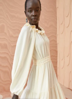 Ulla JohnsonAnnalisa Dress - Pristine -Drape Hut Sales Store Ulla Johnson Annalisa Dress Pristine 20231012225128