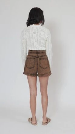 Ulla JohnsonAres Shorts - Desert Palm -Drape Hut Sales Store Ulla Johnson Ares Shorts in Desert Palm 20210712173518 1