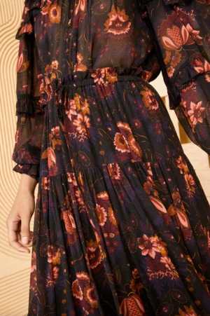 Ulla JohnsonRita Skirt - Valerian 4 Ulla JohnsonRita Skirt - Valerian - Image 2