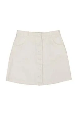 JungmavenVassar Skirt - Washed White