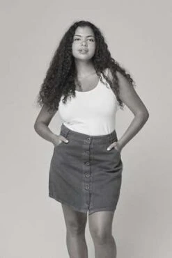 Featured Products -Drape Hut Sales Store Vassar Twill Skirt Burgundy Organic 20230830192652 1