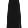 GanniVelvet Jersey Small Bow Maxi Skirt -Drape Hut Sales Store Velvet Jersey Small Bow Maxi Skirt 20231023165511