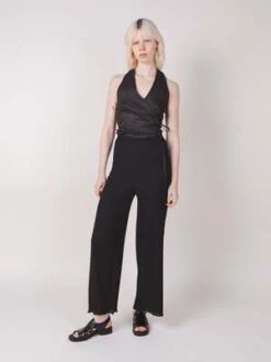 FME ApparelVeneer Halter Top - Black