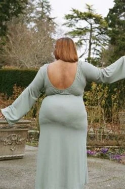 Em & MayVirtue Dress - Sage -Drape Hut Sales Store Virtue Dress Sage 20230317225743 1