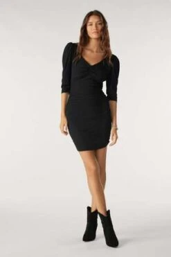 Drape Hut Sales Store -Drape Hut Sales Store Wally Dress Noir 20231101225917