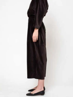 Black CraneWide Pants - Sumi Black -Drape Hut Sales Store Wide Pants Sumi Black 20231005203212 1