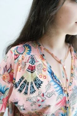 Rachel ComeyWillow Top - Peach Tapestry Floral -Drape Hut Sales Store Willow Top in Peach Tapestry Floral 20210514213455