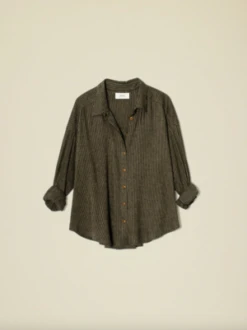 XirenaJace Shirt - Stripe -Drape Hut Sales Store Xrena Jace Shirt Stripe 20231024002138